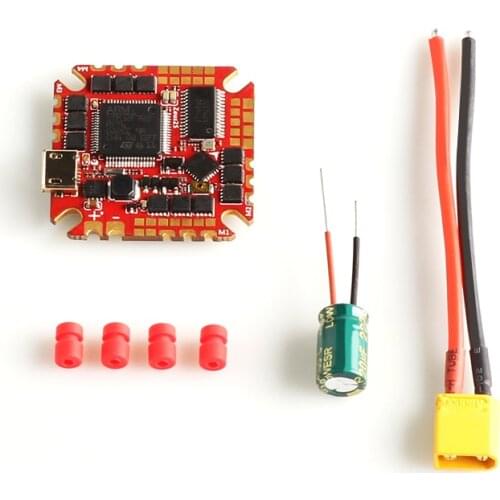 25.5x25.5mm HGLRC Zeus25 AIO MPU6000 F722 Flight Controller 25A BL32 4in1 ESC 3-6S for FPV Cinewhoop Toothpick Ducted Drones