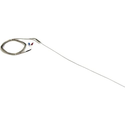 FTARP08 J type 2m metal screening cable 400mm flexible probe thermocouple temperature sensor diameter 1.5mm