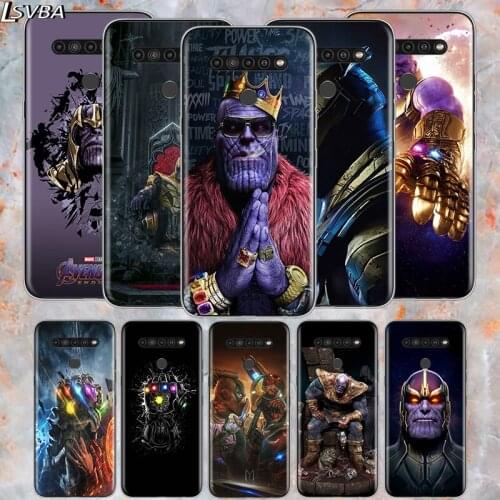 Avengers Thanos For LG V60 V50S V50 G8X G8S G8 G7 ThinQ 5G K61 K51S K41S K30 K20 Q60 Q9 Soft Phone Case
