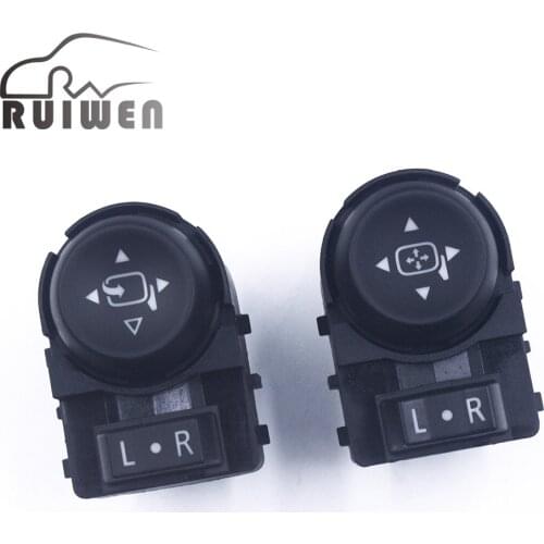 New High Quality Power Mirror Black Control Button Switch Fits For Opel Astar Insignia Vauxhall 2015- 23301469 22334609 22934609