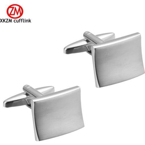 Luxury Men Matte block Cufflinks High Quality Brand Groom Wedding Cufflinks For Mens Shirt Cuff Links Gemelos Para Camisas