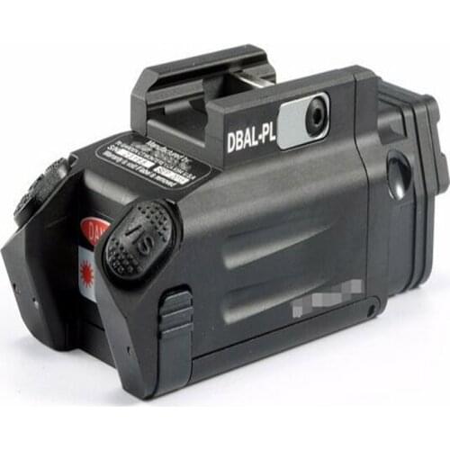 Tactical CNC Aluminum DBAL-PL IR Red Laser Pointer LED Weapon Light DBAL Gun Flashlight Hunting Airsoft Pistol Rifle Torch