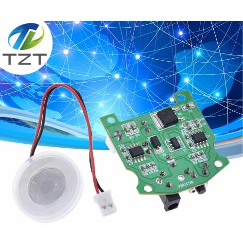 20mm 113KHz Ultrasonic Humidifier Mist Maker USB Ceramic Atomizer Transducer Humidified Plate Accessories + PCB Module D20mm