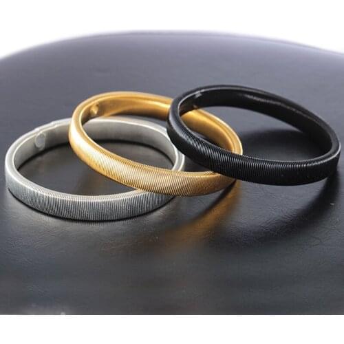 CHUNSHI EMO Euramerican Popular Goth Fashion Elastic Bracelets For Men Simple Personality Elastic Bracelet Bangle Jewelry