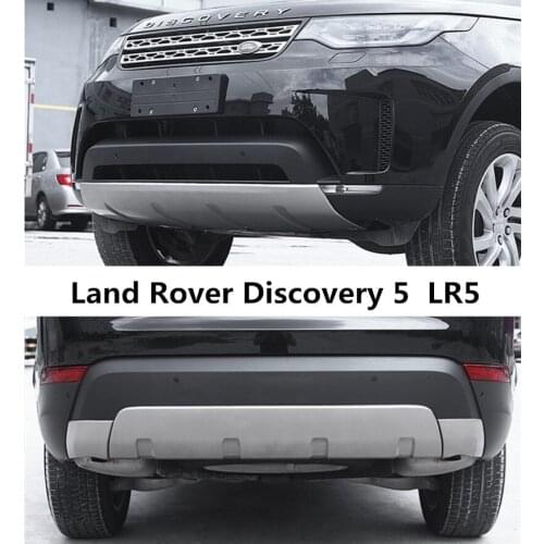 For Land Rover Discovery 5 LR5 2017-2022 Front & Rear Bumper Diffuser Guard skid plate High Quality Stainless Steel Accessories
