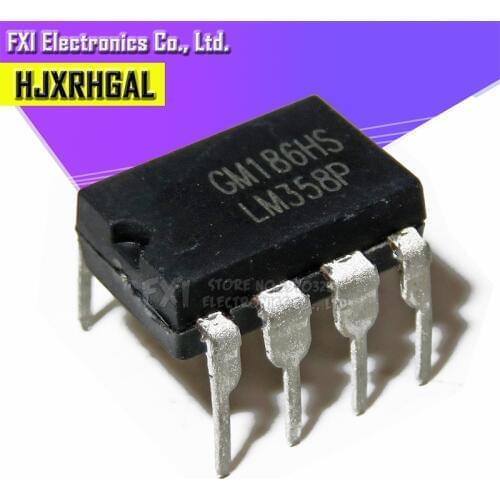 10PCS LM358P DIP8 LM358 DIP LM358N Operational amplifier New original