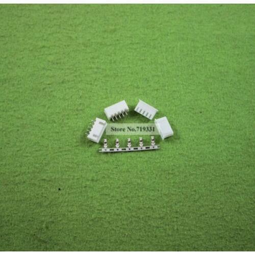 50 sets,JST 2.5 XH 5-Pin Connector Plug ( Male, Female, Crimps)