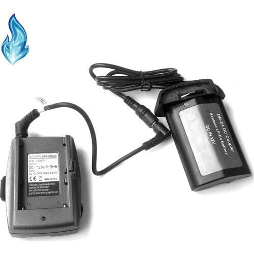 NP-F970 DC Adapter Plate + LP-E4 DR-E4 Coupler Mobile Power for Canon Camera EOS 1D C X Mark III IV 1DC 1DX 1D3 1D4 1Ds Mark III