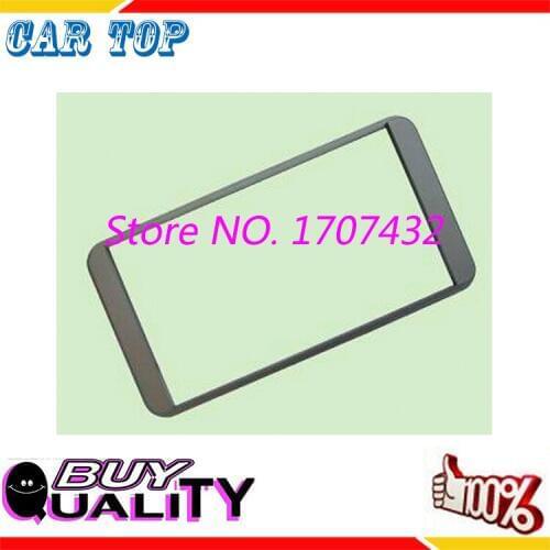 Free shipping good quality DOUBLE DIN frame Fascia for TOYOTA Land Cruiser Prado 4500 dash mount kit adapter trim Bezel facia