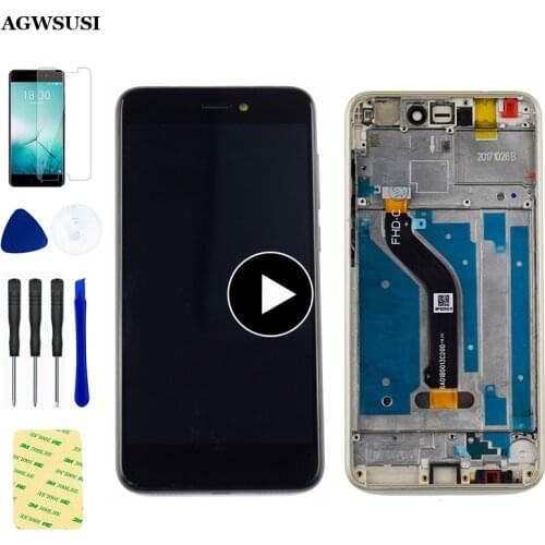 For Huawei P8 Lite 2017 LCD Screen PRA-LA1 PRA-LX1 PRA-LX3 LCD Display For Huawei P9 lite 2017 LCD Touch Screen Assembly Frame