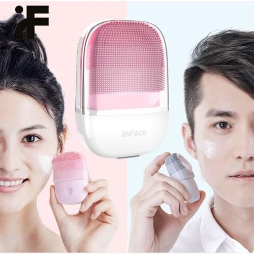 InFace Cleansing Instrument waterproof Massager Face cleanser Sonic Facial Deep Clean Electric Vibration unisex