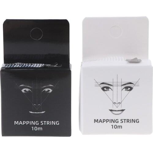 Mapping Pre-ink String for Microblading Eyebow Make Up Dyeing Liners Thread Semi Permanent Positioning Eyebrow Measuring Tool