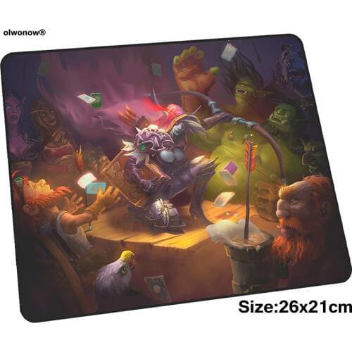 Hearthstone pad mouse computador gamer mause pad 260x210x3mm padmouse Indie Pop mousepad ergonomic gadget Aestheticism desk mats