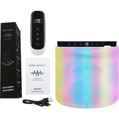 ABS Physiotherapy Electric EMS Foot Massager Pad Feet Muscle Stimulator Massage Mat Improve Blood Circulation Relieve Ache Pain