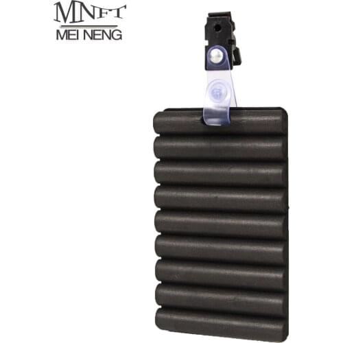 MNFT 1Pcs Fly Hook Foam Hook Plate With Velcro Outdoor Convenient Fishing Bait Plate Carps Hook Plates Fishing Tackle