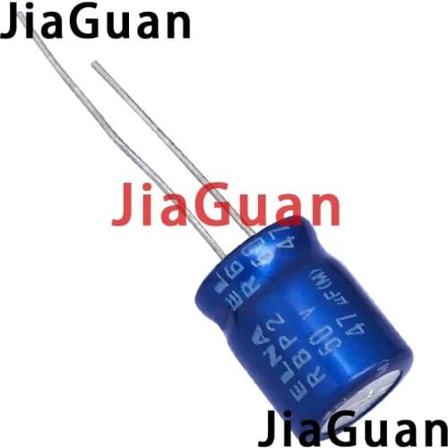 20PCS NEW ELNA RBP2 50V47UF 10X12.5MM blue robe audio electrolytic capacitor R2B 47uF/50V BP 50V 47UF