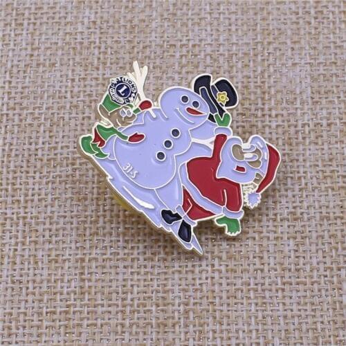 Customize Metal Badge Gifts Christmas Lapel Pin for Christmas