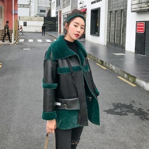 Женские кожаные бомберы Qpipsd China At AliExpress