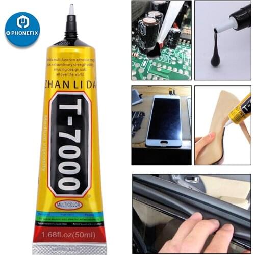 110ml T7000 Phone Glass Display Super Glue Metal Plastic Adhesive Textile Fabric Clothes T7000 Phone Screen Repairing Tool