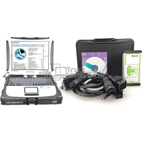 Toughbook CF19 Vocom 88890300 PTT Tech Tool 2.7 for Volvo/Penta /Renault/UD/Mack Heavy Duty truck Diagnostic Scanner