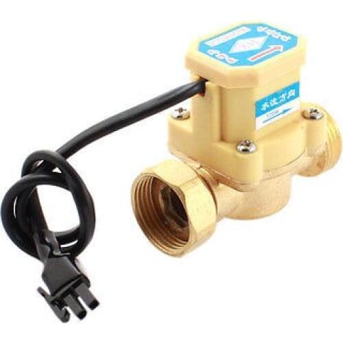 220V 120W 3/4PT Thread Water Flow Sensor Switch 0.6Mpa 0.75-5L/min