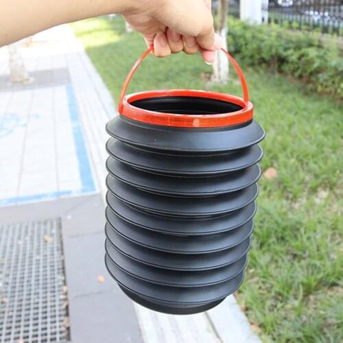 Car Folding barrel Trash Can for Renault Koleos Fluenec Latitude Sandero Kadjar Captur Talisman Megane LAGUNA Scenic Alaskan