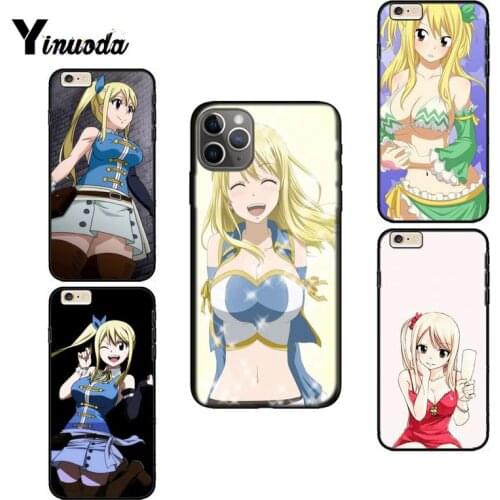 Yinuoda Fairy Tail Lucy Heartfilia Phone Case for iPhone 12 8 7 6 6S Plus X XS MAX 5 5S SE XR 11 11 12 pro promax