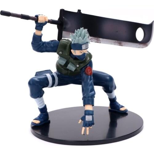 14cm Anime Naruto Shippuden Hatake Kakashi Action Figure PVC Toys Anime Figurine Dolls Collection Action Figures Model Gift