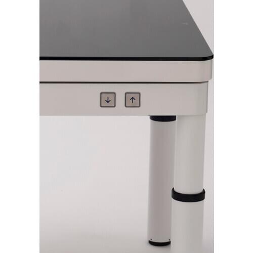 Electric height adjustable coffee-dinner table