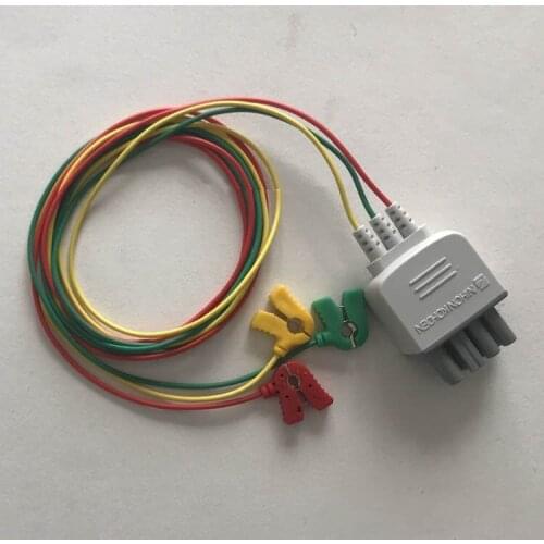 Nihon Kohden neonatal ECG cable line Nihon Kohden pediatric ECG lead wire for Nihon Kohden ECG Monitor