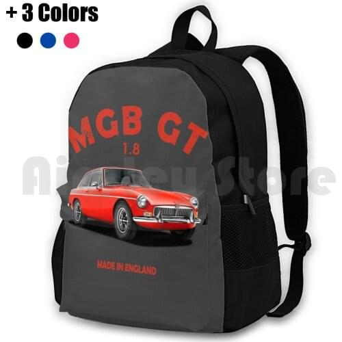 The Classic Mgb Gt Outdoor Hiking Backpack Riding Climbing Sports Bag Mgb Gt Mg Bgt Mgb Mg Car Cars Classic Car Sports Car