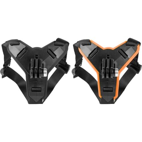 Motorcycle Helmet Chin Strap Mount for GoPro Hero 9 8 7 5 OSMO Action Xiaomi Yi Action Camera Shockproof Holder Accessories