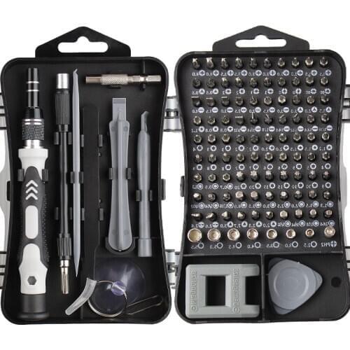 112 in 1 Multi-function Screwdriver Set Mobile Phone Laptop Teardown Repair Tool herramientas de mano