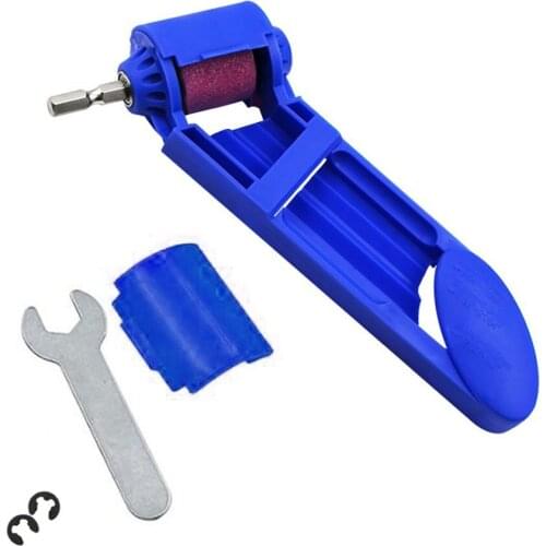 New Portable Electric Drill Bit Sharpener Corundum Grind Wheel Diamond Bit Sharpening Tool Power Auxiliary Tool