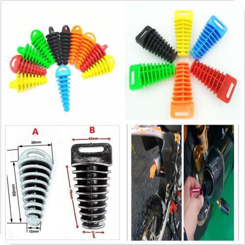 New Motorcycle Exhaust Pipe Motocross Tail Plug Silencer Muffler Wash end for F4 1000 RR RC Rivale 800 TuRismo Veloce