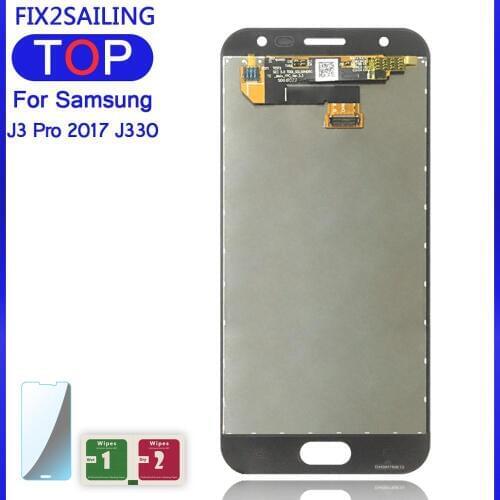 New LCD J330 For Samsung Galaxy J3 2017 J330 J330F SM-J330 LCD Display 100% Tested Working LCD Touch Screen Digitizer Assembly
