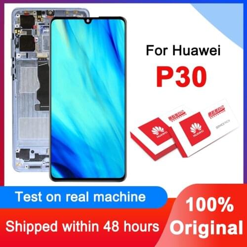 Wholesale 100% Original 6.1" Display Replacement For Huawei P30 LCD Touch Screen Digitizer Assembly ELE-L29 ELE-L09 ELE-AL00 LCD