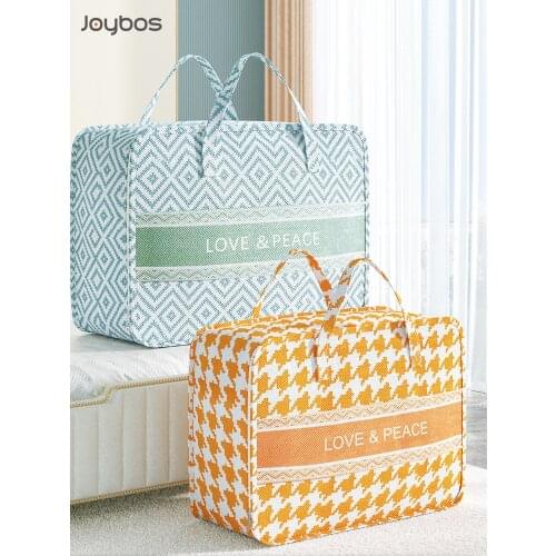 JOYBOS Clothes Organizer Storage Bag Household Folding Finishing Moisture-proof Dustproof Quilt Pillow Large-capacity Move Box