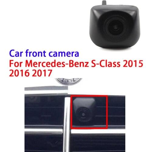 Parking Accessories Logo Car Front Camera For Mercedes-Benz S Class 2015 ~ 2017 Waterproof Night Vision CCD high quality