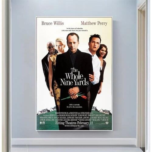 CP1043 The Whole Nine Yards Classic Hot Movie Print Silk Fabric Poster Indoor Wall Art Decor Gift