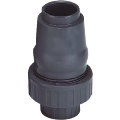 Pvc ball check valve vertical pvc check valve one-way check valve pvc plastic check valve gray id22mm-114mm