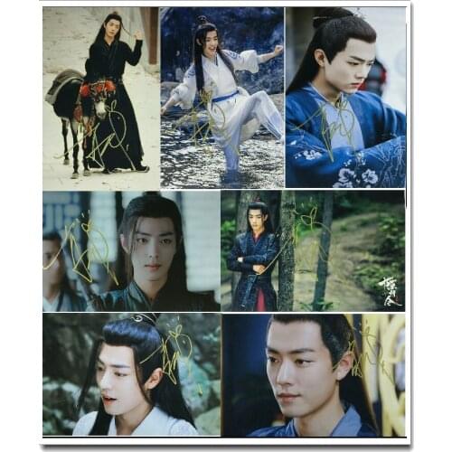 Hand signed Xiao Zhan autographed photo autograph The Untamed 5*7 79aa