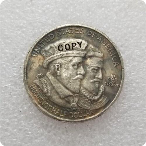 USA 1924 HUGUENOT COMMEMORATIVE HALF DOLLAR COPY COIN