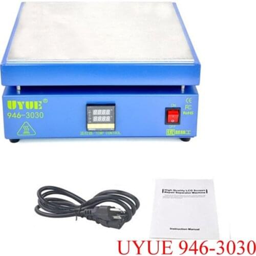 UYUE 946-3030 Preheater Station Constant Temperature Heating Plate Station for BGA Reballing