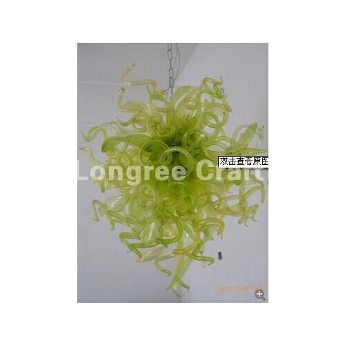 Living Room Furniture Style Hand Blown Glass Chandelier