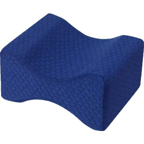 Comfortable Memory Foam Mat Pillow Sleeping Bolster Under Knee Pillow Orthopedic Posture Supporter Leg Cushion Massage Relax
