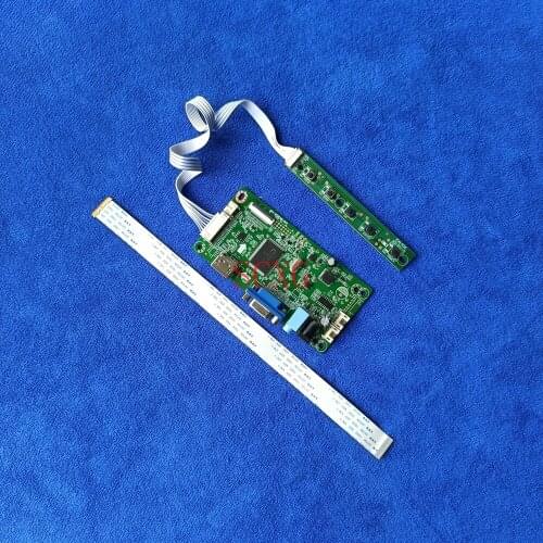 VGA+HDMI-compatible For N140HCA-EAB/EAC N140HGE-EA1/EAA/EBA 30-Pin eDP Matrix drive controller board 1920*1080 Panel LCD DIY KIT