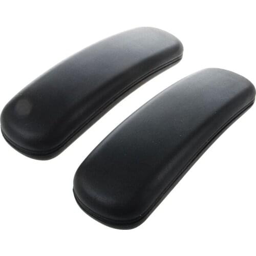 Office Chair Parts Arm Pad Armrest Replacement 9.75" x 3" (Black)
