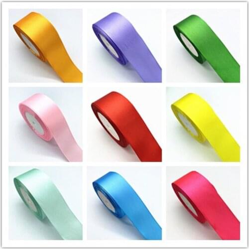 25yards/roll 50mm Silk Satin Ribbons Gift Wrapping Decoration Christmas Ribbons DIY Handmade Supplies Ribbon