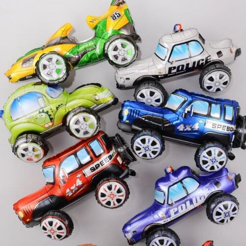 4D car balloons Birthday Party decoration Kids Baby Shower boy gift